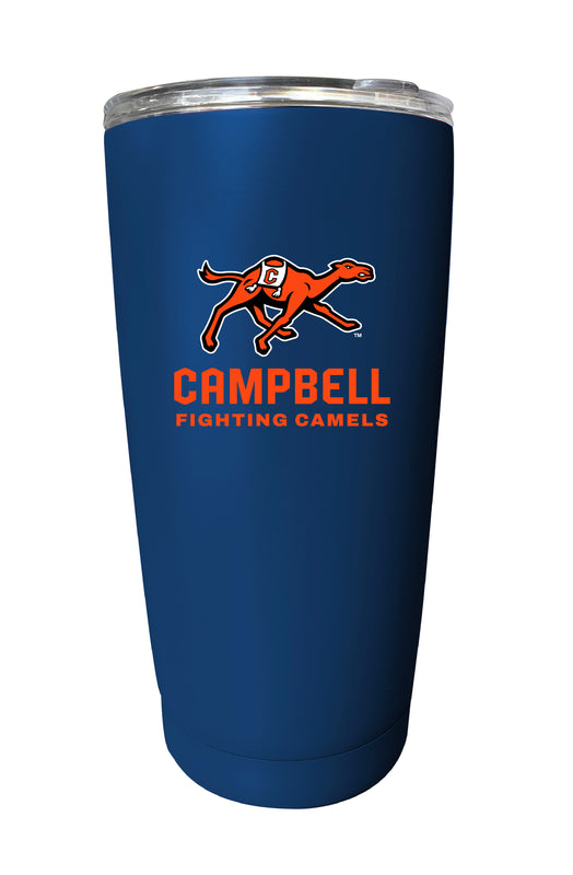 Campbell University Fighting Camels NCAA Insulated Tumbler - 16oz Stainless Steel Travel Mug Choose Your Color