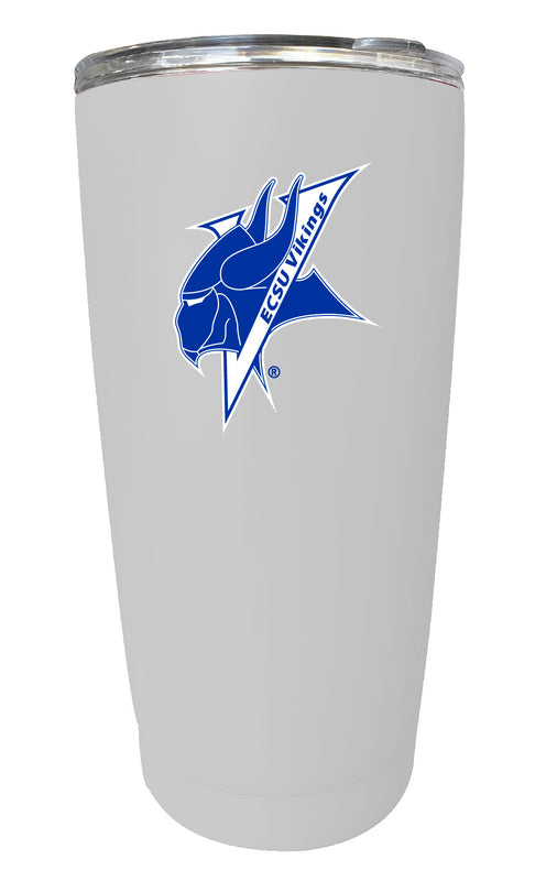 Elizabeth City State University 16 oz Stainless Steel Insulated Tumbler White Officially Licensed Collegiate Product 2-Pack