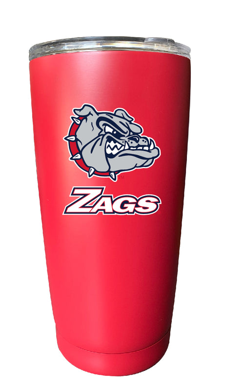 Gonzaga Bulldogs NCAA Insulated Tumbler - 16oz Stainless Steel Travel Mug Choose Your Color