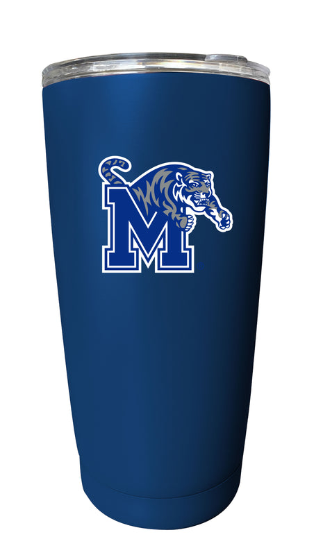 Memphis Tigers NCAA Insulated Tumbler - 16oz Stainless Steel Travel Mug Choose Your Color