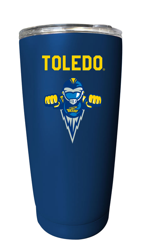 Toledo Rockets NCAA Insulated Tumbler - 16oz Stainless Steel Travel Mug Navy
