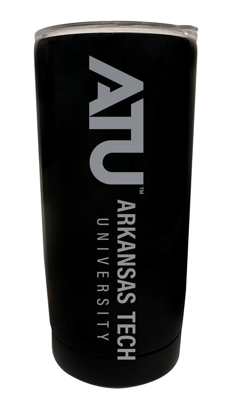 Arkansas Tech University 16 oz Stainless Steel Etched Tumbler - Choose Your Color
