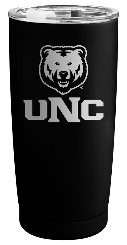 Northern Colorado Bears Officially Licensed 16 oz Engraved Insulated Stainless Steel Tumbler Black