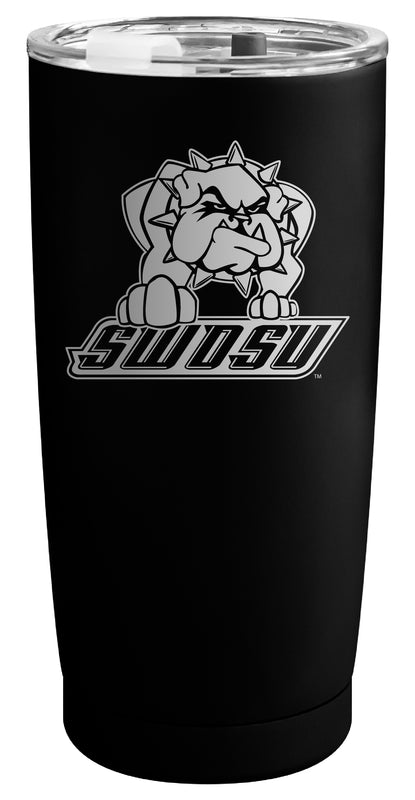 Southwestern Oklahoma State University Officially Licensed 16 oz Engraved Insulated Stainless Steel Tumbler Black