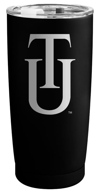 Tuskegee University Officially Licensed 16 oz Engraved Insulated Stainless Steel Tumbler Black
