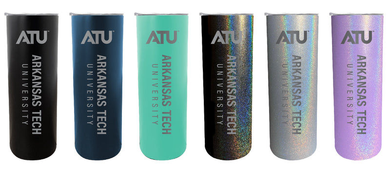 Arkansas Tech University NCAA Laser-Engraved Tumbler - 16oz Stainless Steel Insulated Mug