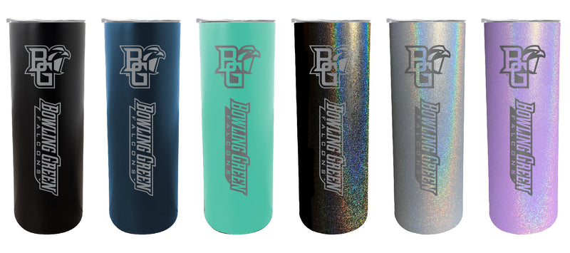 Bowling Green Falcons NCAA Laser-Engraved Tumbler - 16oz Stainless Steel Insulated Mug