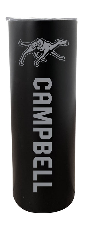 Campbell University Fighting Camels NCAA Laser-Engraved Tumbler - 16oz Stainless Steel Insulated Mug
