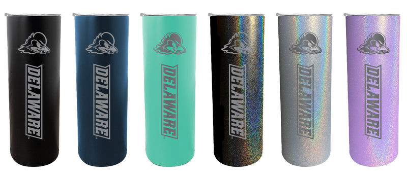 Delaware Blue Hens NCAA Laser-Engraved Tumbler - 16oz Stainless Steel Insulated Mug