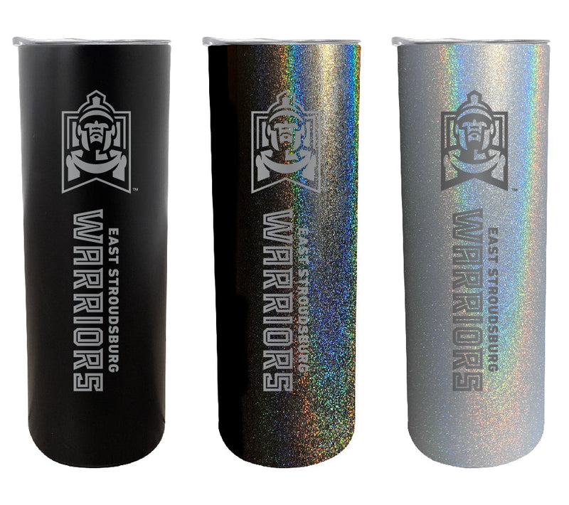 East Stroudsburg University NCAA Laser-Engraved Tumbler - 16oz Stainless Steel Insulated Mug