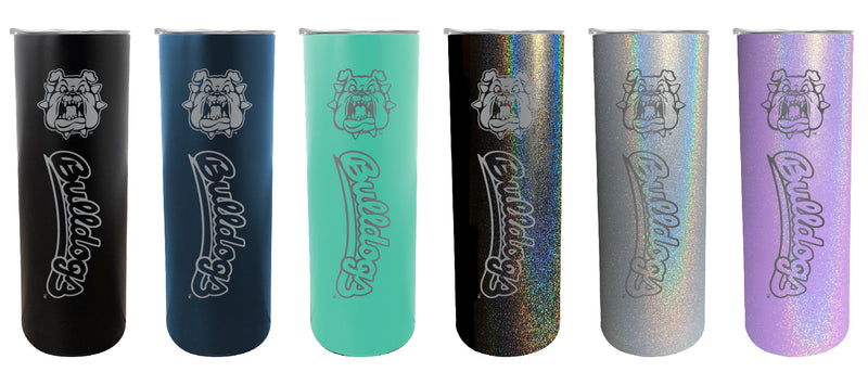 Fresno State Bulldogs NCAA Laser-Engraved Tumbler - 16oz Stainless Steel Insulated Mug