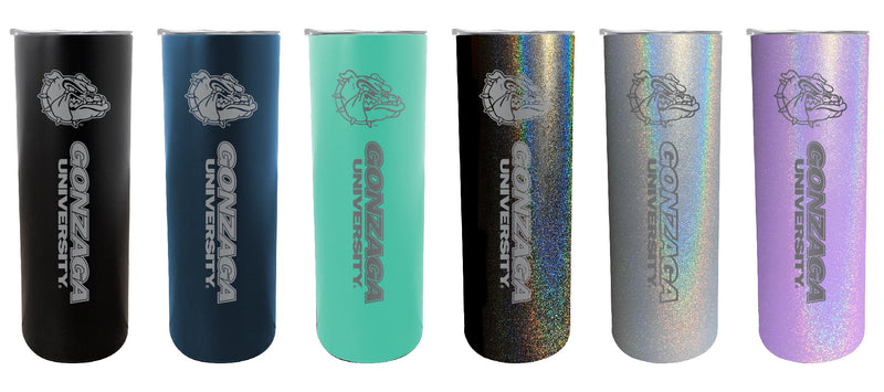 Gonzaga Bulldogs NCAA Laser-Engraved Tumbler - 16oz Stainless Steel Insulated Mug