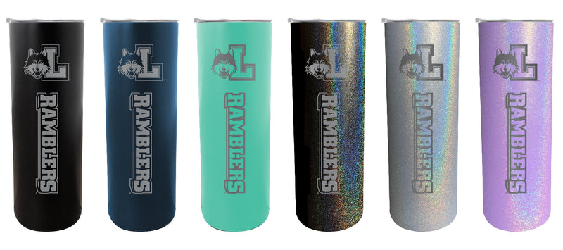 Loyola University Ramblers NCAA Laser-Engraved Tumbler - 16oz Stainless Steel Insulated Mug