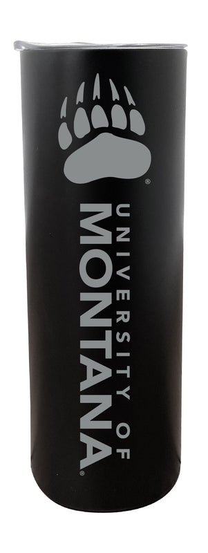 Montana University NCAA Laser-Engraved Tumbler - 16oz Stainless Steel Insulated Mug
