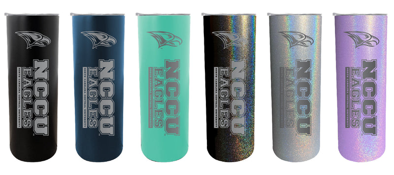 North Carolina Central Eagles NCAA Laser-Engraved Tumbler - 16oz Stainless Steel Insulated Mug