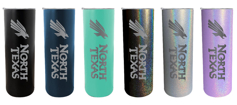 North Texas NCAA Laser-Engraved Tumbler - 16oz Stainless Steel Insulated Mug