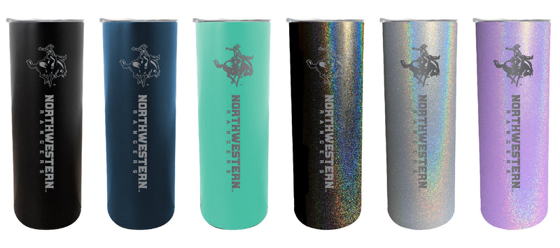 Northwestern Oklahoma State University NCAA Laser-Engraved Tumbler - 16oz Stainless Steel Insulated Mug