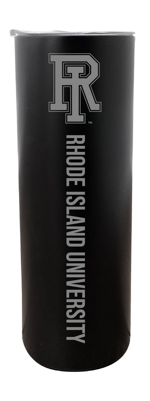 Rhode Island University NCAA Laser-Engraved Tumbler - 16oz Stainless Steel Insulated Mug