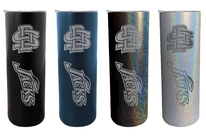 South Dakota State Jackrabbits NCAA Laser-Engraved Tumbler - 16oz Stainless Steel Insulated Mug