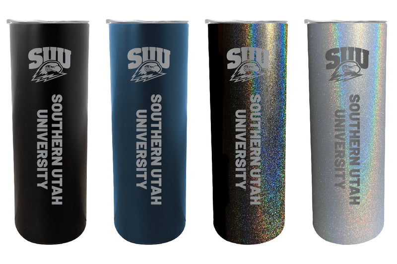 Southern Utah University NCAA Laser-Engraved Tumbler - 16oz Stainless Steel Insulated Mug