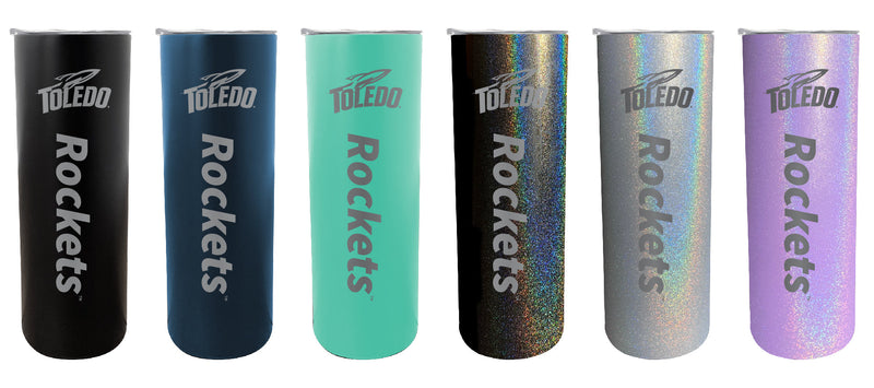 Toledo Rockets NCAA Laser-Engraved Tumbler - 16oz Stainless Steel Insulated Mug