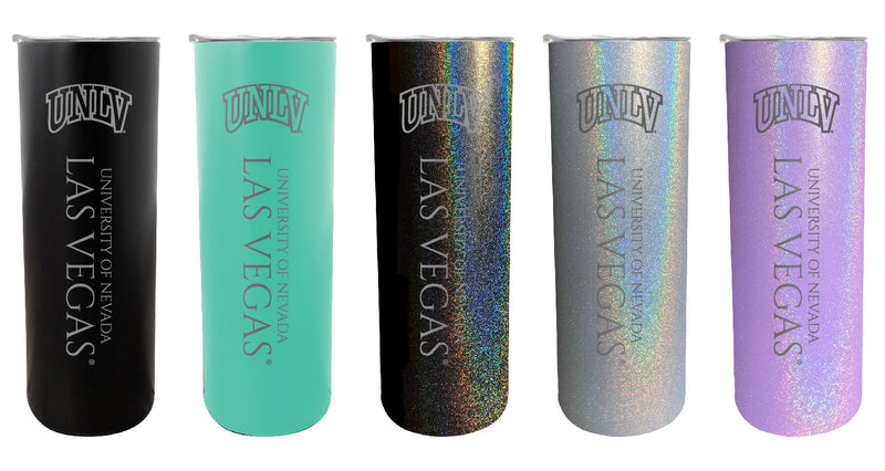 UNLV Rebels NCAA Laser-Engraved Tumbler - 16oz Stainless Steel Insulated Mug