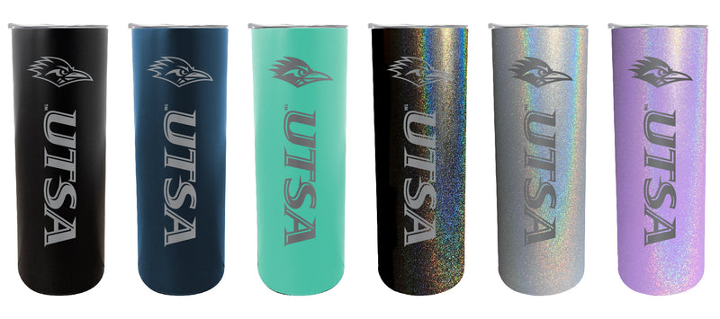 UTSA Road Runners NCAA Laser-Engraved Tumbler - 16oz Stainless Steel Insulated Mug