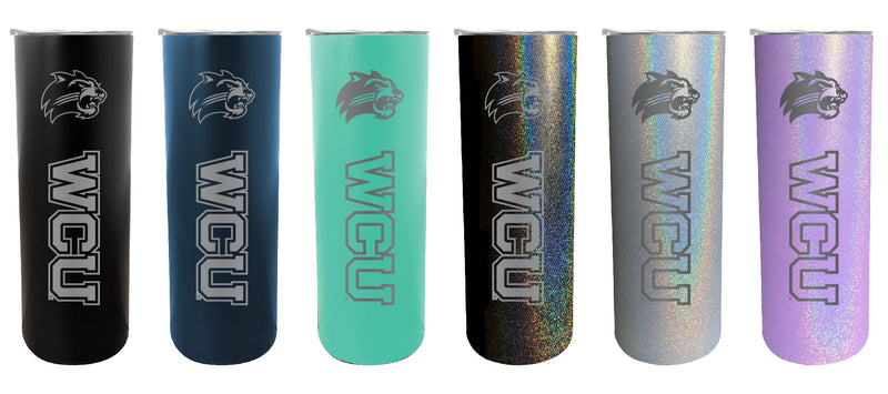 Western Carolina University NCAA Laser-Engraved Tumbler - 16oz Stainless Steel Insulated Mug