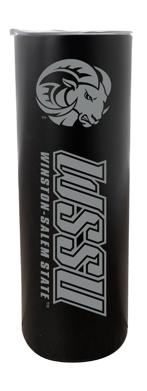 Winston-Salem State NCAA Laser-Engraved Tumbler - 16oz Stainless Steel Insulated Mug