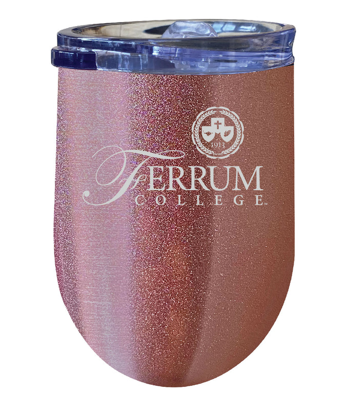 Ferrum College 12oz Laser Etched Insulated Wine Stainless Steel Tumbler