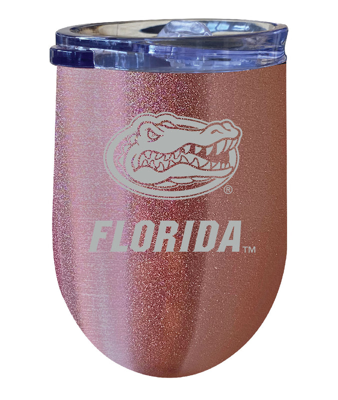 Florida Gators 12oz Laser Etched Insulated Wine Stainless Steel Tumbler