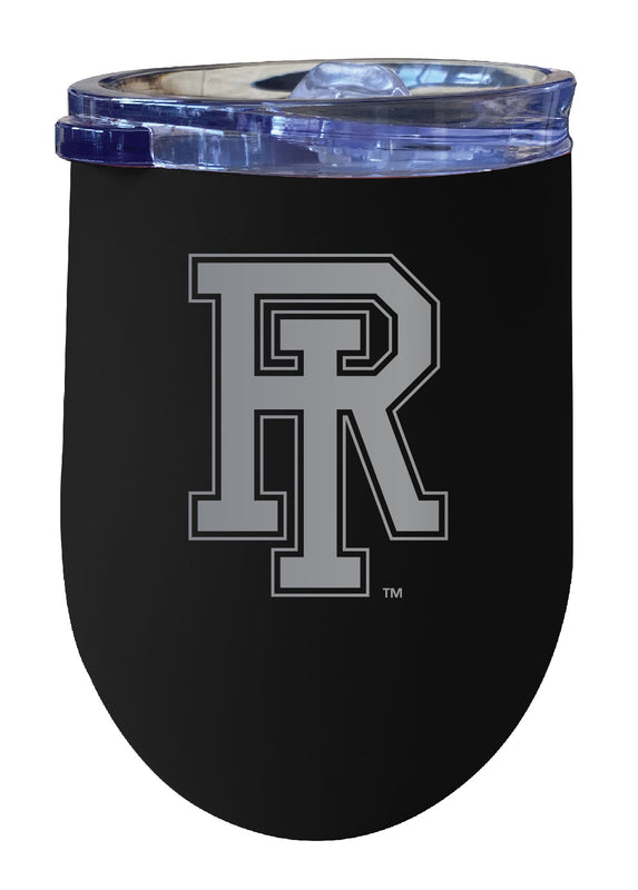 Rhode Island University 12 oz Engraved Insulated Wine Stainless Steel Tumbler Seafoam Officially Licensed Collegiate Product