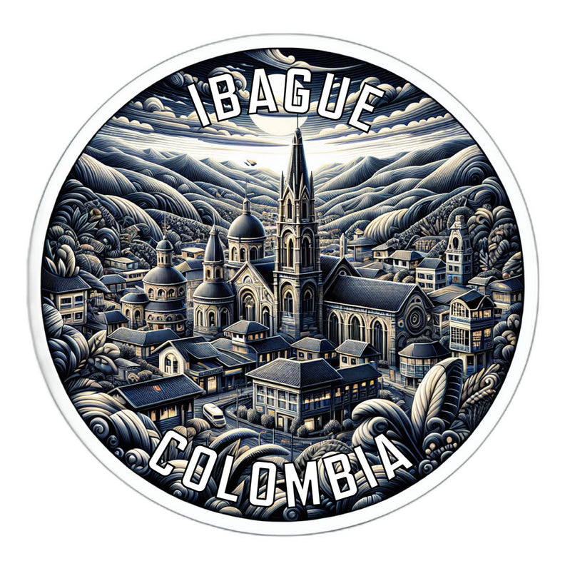 Ibague Colombia Souvenir Vinyl Decal Sticker 2-Inch