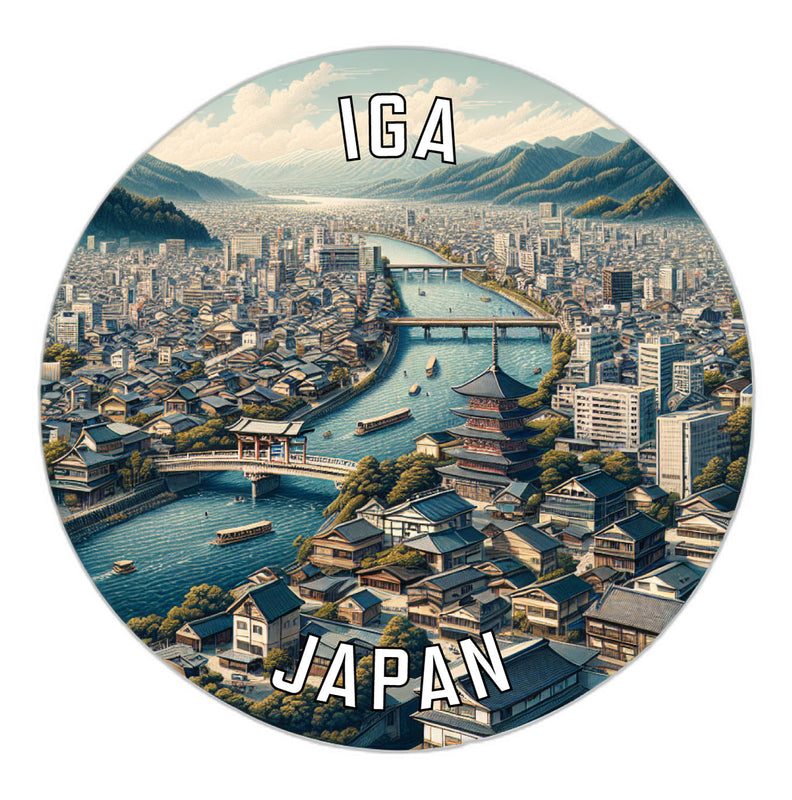 Iga Japan Souvenir Vinyl Decal Sticker 6-Inch