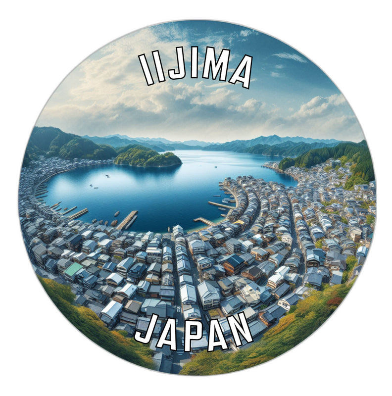 Iijima Japan Souvenir Vinyl Decal Sticker 6-Inch