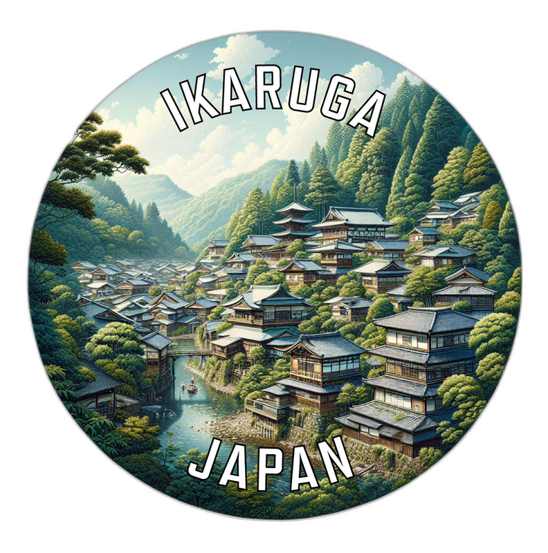 Ikaruga Japan Souvenir Vinyl Decal Sticker 6-Inch