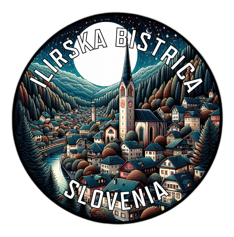 Ilirska Bistrica Slovenia Souvenir Vinyl Decal Sticker 2-Inch