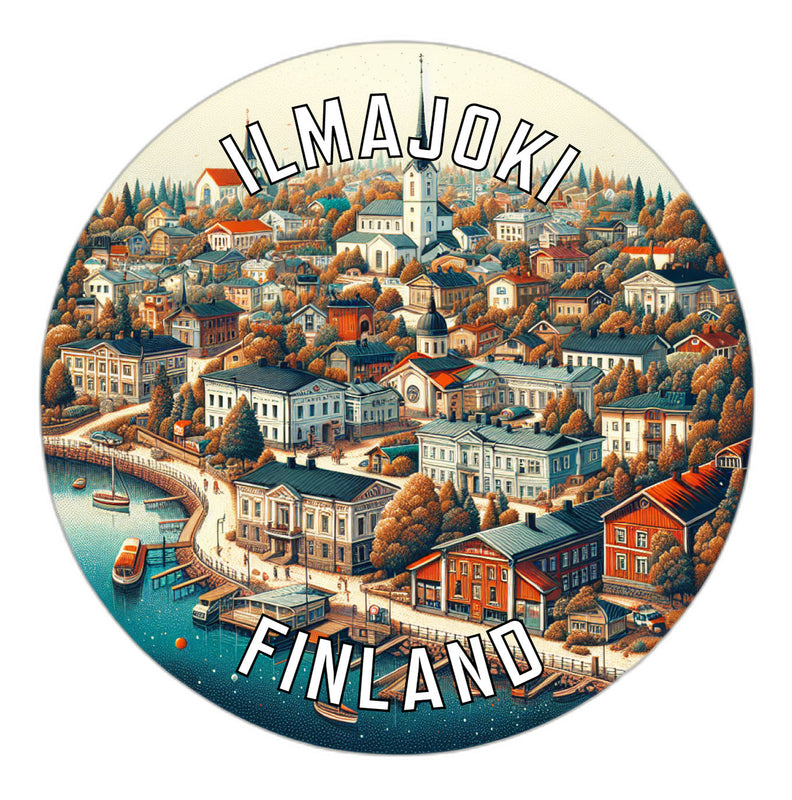 Ilmajoki Finland Souvenir Vinyl Decal Sticker 6-Inch