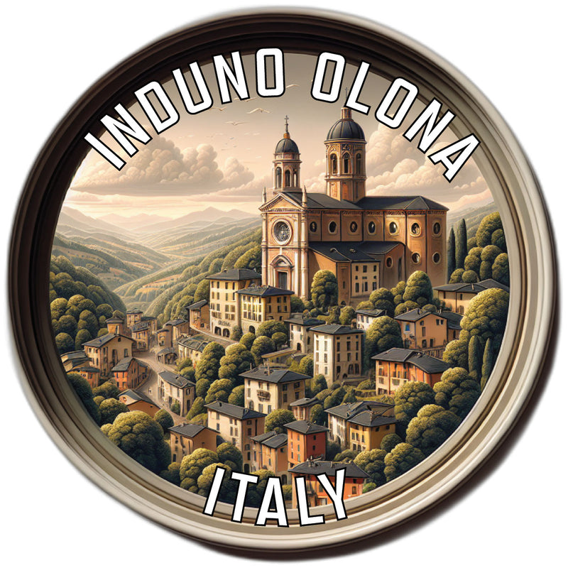 Induno Olona Italy Souvenir Die Cut Flat Magnet 2-Inch