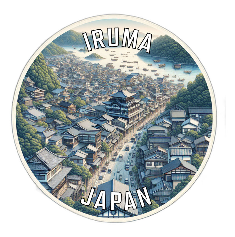 Iruma Japan Souvenir Vinyl Decal Sticker 6-Inch