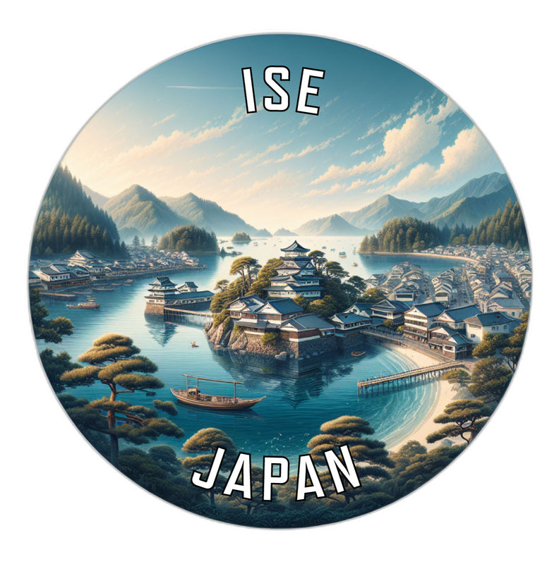 Ise Japan Souvenir Vinyl Decal Sticker 2-Inch