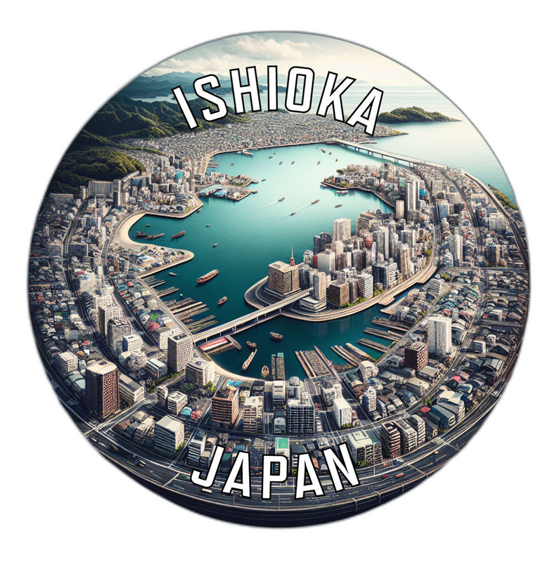 Ishioka Japan Souvenir Vinyl Decal Sticker 2-Inch