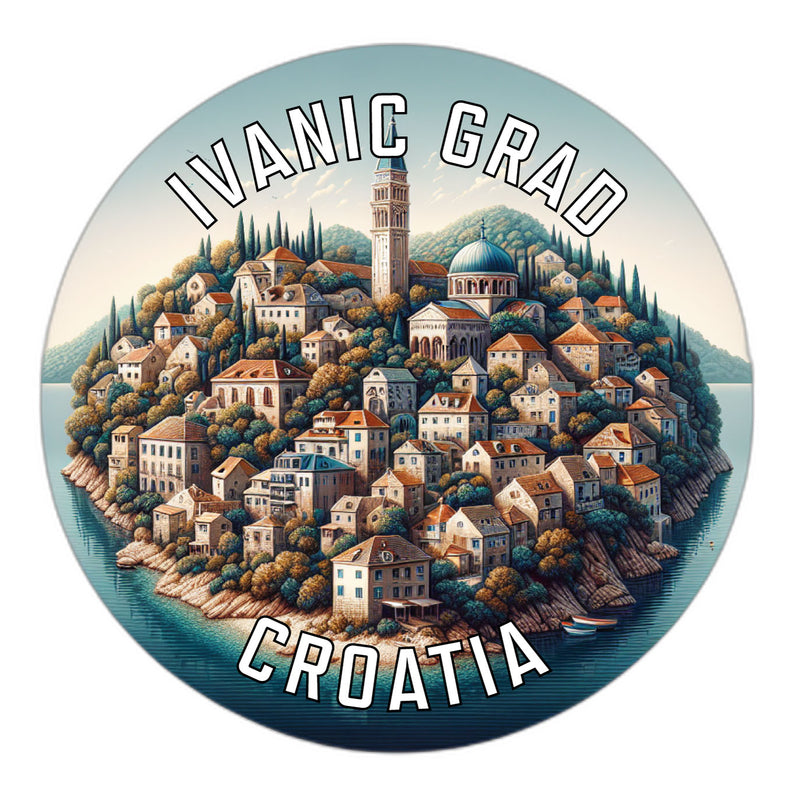 Ivanic Grad Croatia Souvenir Vinyl Decal Sticker 2-Inch