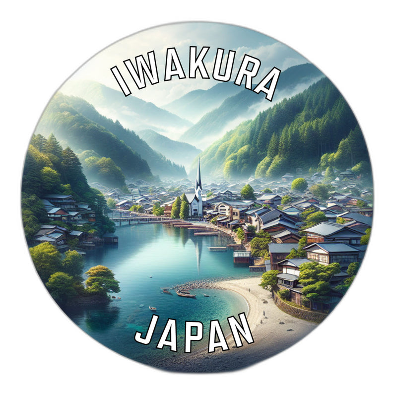 Iwakura Japan Souvenir Vinyl Decal Sticker 2-Inch