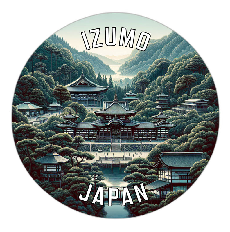Izumo Japan Souvenir Vinyl Decal Sticker 2-Inch