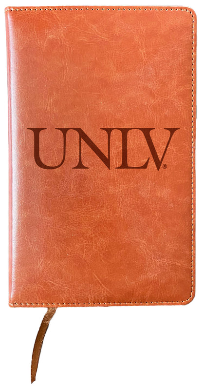UNLV Rebels Engraved 8" x 5" Leather Journal Officially Licensed Collegiate Product