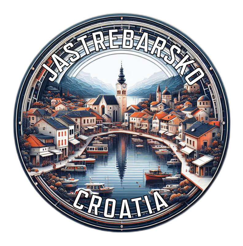 Jastrebarsko Croatia Souvenir Vinyl Decal Sticker 2-Inch