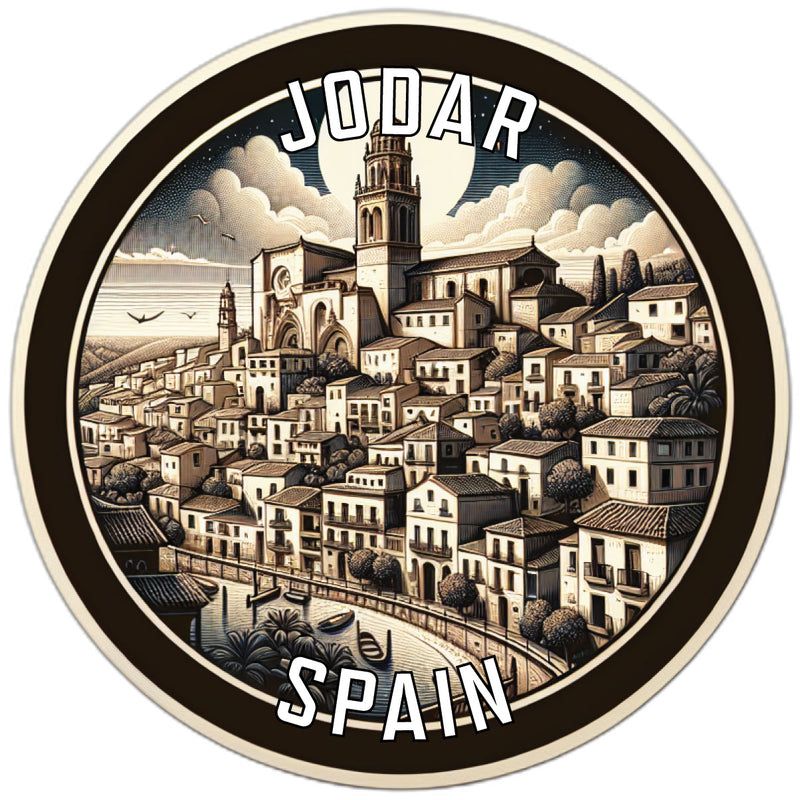 Jodar Spain Souvenir Die Cut Flat Magnet 2-Inch