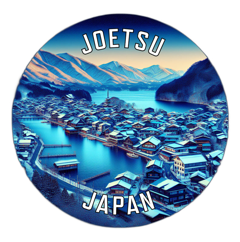 Joetsu Japan Souvenir Die Cut Flat Magnet 6-Inch