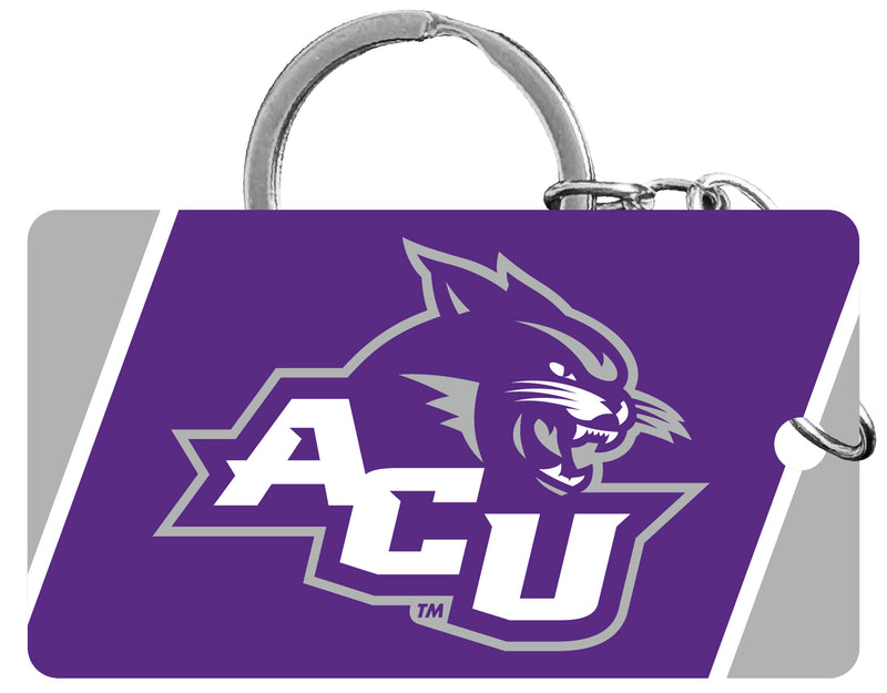 Abilene Christian University Acrylic Keychain 1.5" x 2.75" Officially Licensed Collegiate Product Single